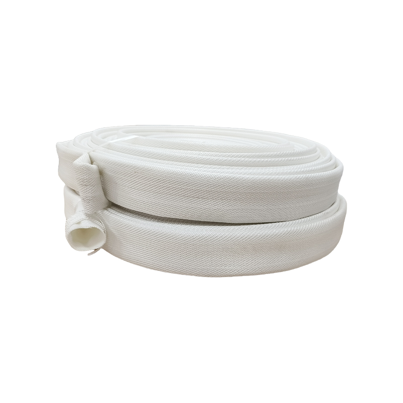 রিইনফোর্সড ওয়েভ সহ ডাবল জ্যাকেট লেয়ার ফায়ার হোস - তেল ও রাসায়নিক প্রতিরোধী