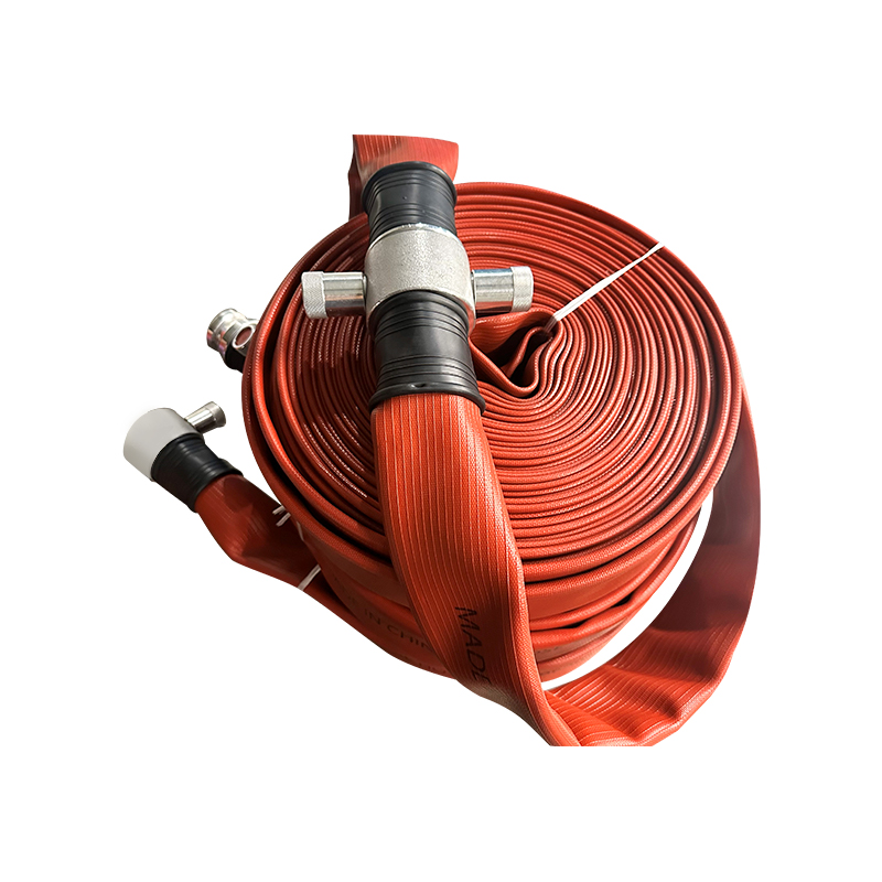 কৃষি সেচ ও অগ্নিনির্বাপণের জন্য হালকা ওজনের সিন্থেটিক রাবার নমনীয় লেফ্ল্যাট পায়ের পাতার মোজাবিশেষ